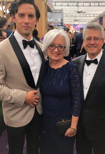 Carol Ventimiglia with her husband and their son.